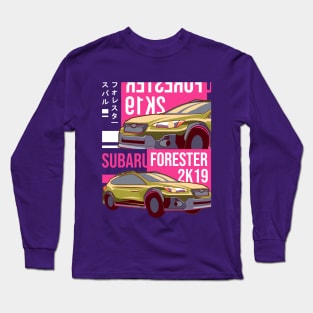 Subaru Forester 2019 Art Long Sleeve T-Shirt